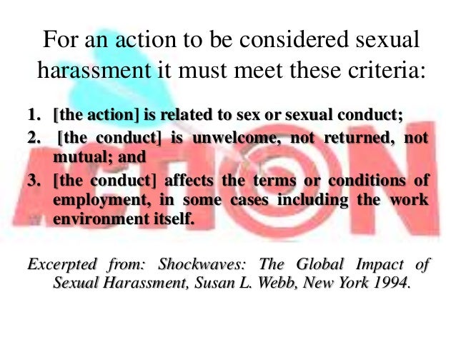 What is considered sexual harassment foto 90